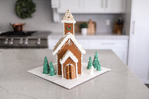 Gingerbread Church Template