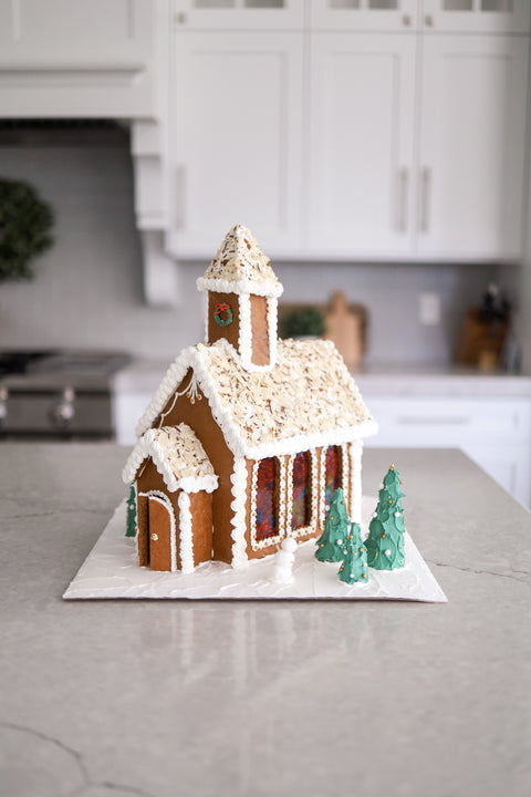 Gingerbread Church Template