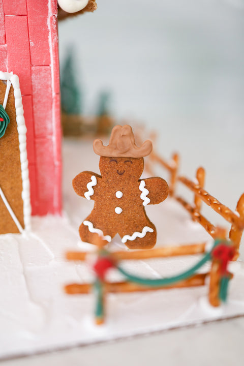 Gingerbread Barn Template