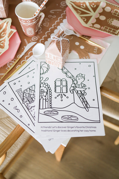Children's Coloring Book - Digital Download