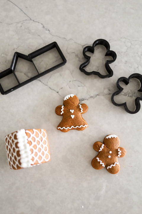 Gingerbread Cookie Cutters - Set of 3