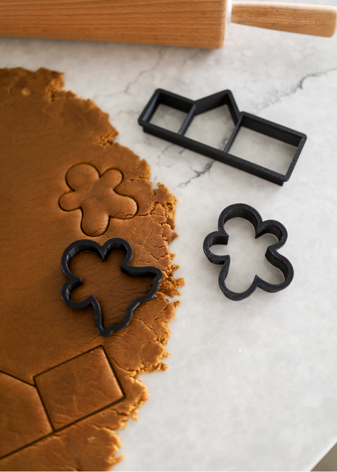 Gingerbread Cookie Cutters - Set of 3