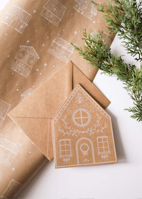 The Gifting Bundle - 2 Sets of Gift Wrap and 2 Sets of Greeting Cards