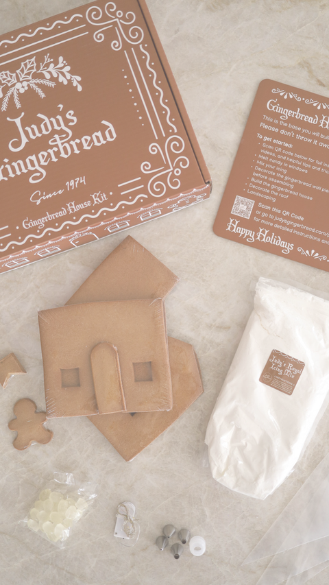 Gingerbread House Kits Available Now!!
