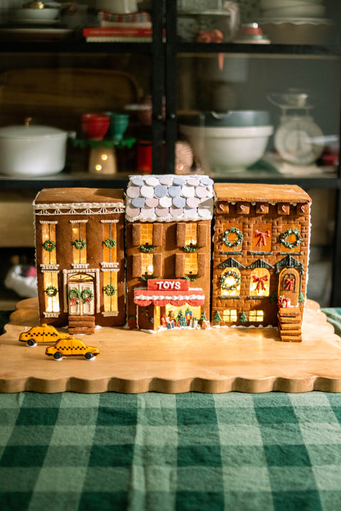 Sleeping Makes Me Hungry x Judy's Gingerbread Premium Template - Brownstones