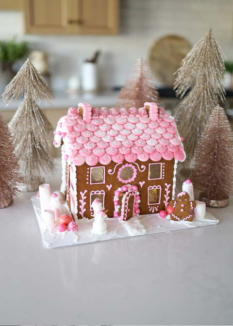 Classic Cottage Gingerbread House Template
