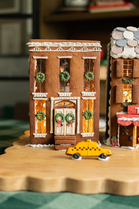 Sleeping Makes Me Hungry x Judy's Gingerbread Premium Template - Brownstones