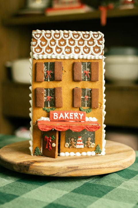 Sleeping Makes Me Hungry x Judy's Gingerbread Premium Template - Brownstones