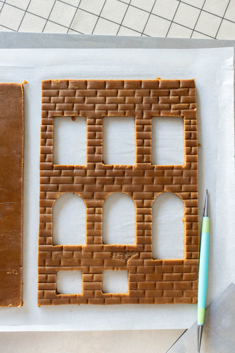 Sleeping Makes Me Hungry x Judy's Gingerbread Premium Template - Brownstones