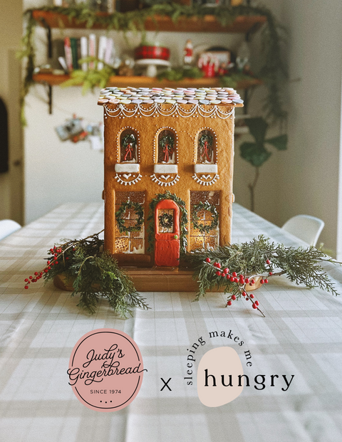 Sleeping Makes Me Hungry x Judy's Gingerbread Premium Template - The Townhouse