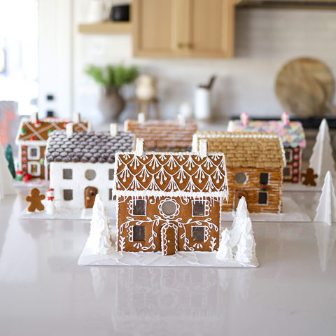 Classic Cottage Gingerbread House Template